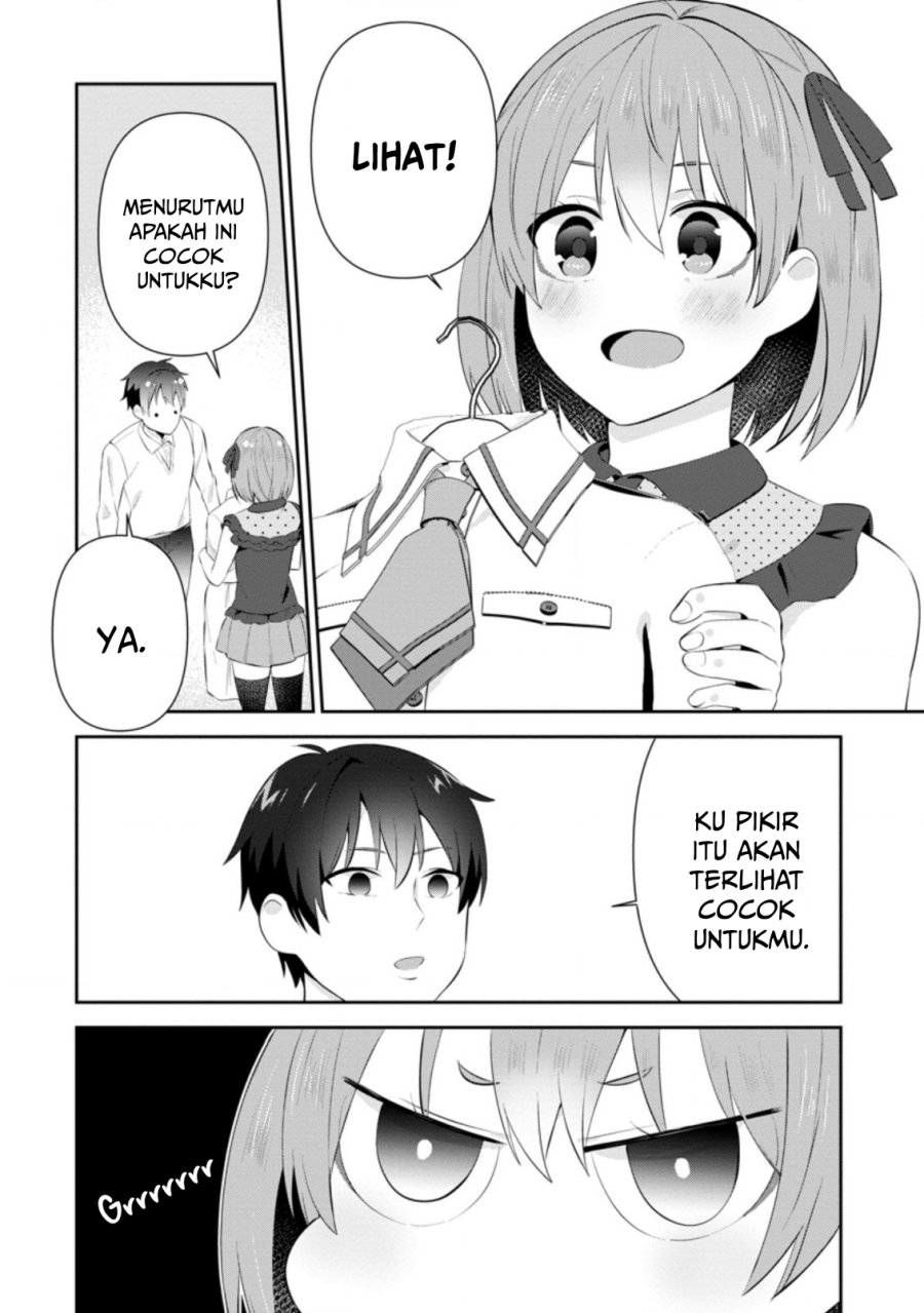 The Cute Girl Sitting Next to Me Is Trying to Make Me Fall in Love With Her as a Way to Ridicule Me Chapter 18 Bahasa Indonesia